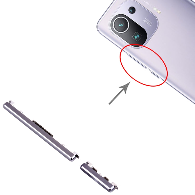 Power Button and Volume Control Button for Xiaomi Mi 11 Pro M2102k1AC