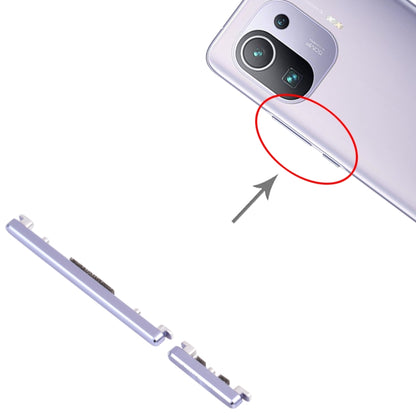 Power Button and Volume Control Button for Xiaomi Mi 11 Pro M2102k1AC, For Xiaomi Mi 11 Pro