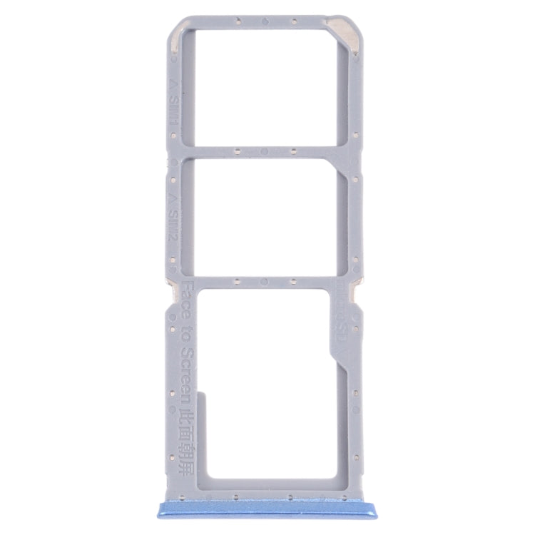 For OPPO A54S CPH2273  SIM Card Tray + SIM Card Tray + Micro SD Card Tray, For OPPO A54S