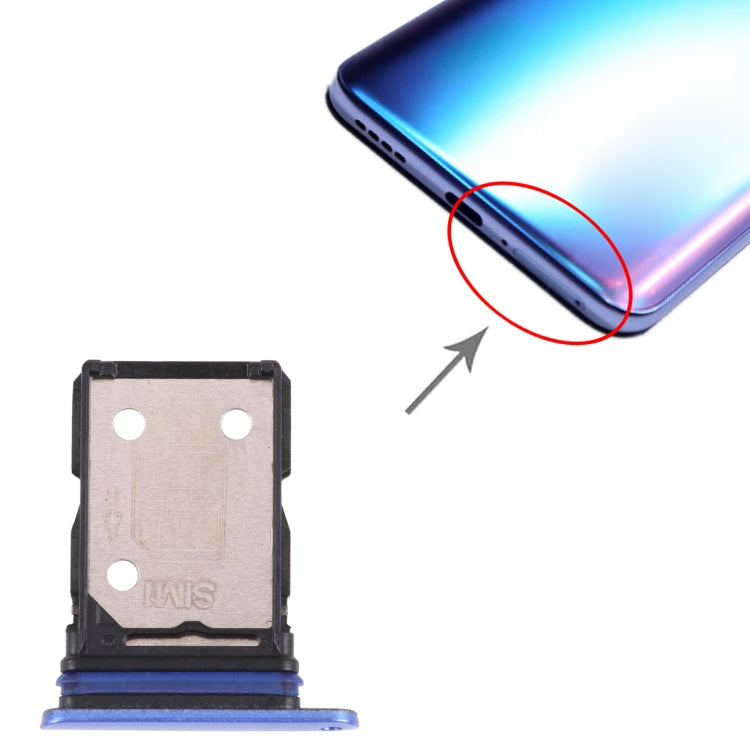For OPPO Realme X7 RMX2176  SIM Card Tray + SIM Card Tray, For OPPO Realme X7