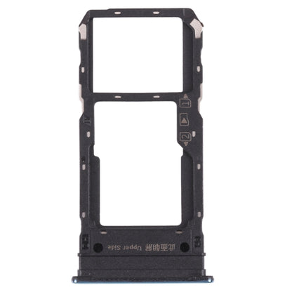 For vivo Y76s V2156A SIM Card Tray + SIM Card Tray / Micro SD Card Tray, For vivo Y76s