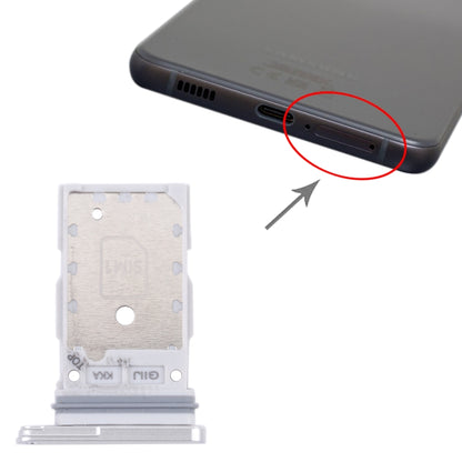 For Samsung Galaxy S21 FE 5G SM-G990B Original SIM Card Tray + SIM Card Tray, For Samsung Galaxy S21 FE 5G(Original)
