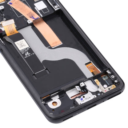 AMOLED Material LCD Screen and Digitizer Full Assembly with Frame for Asus Zenfone 8 ZS590KS