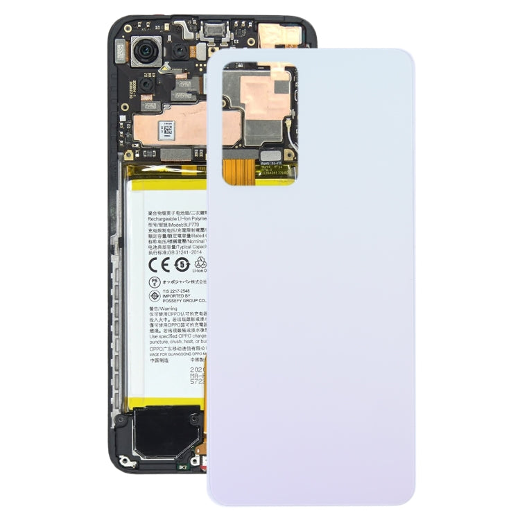 For OPPO Reno7 Pro 5G Glass Battery Back Cover, For OPPO Reno7 Pro 5G
