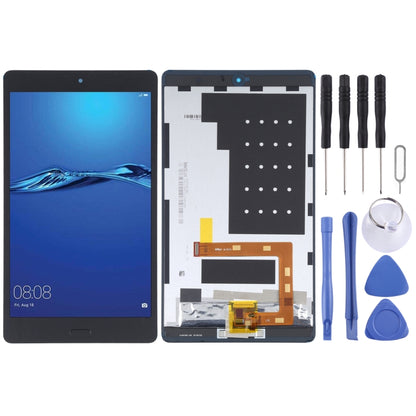 Original LCD Screen and Digitizer Full Assembly with Fingerprint for Huawei MediaPad M3 Lite 8.0 CPN-W09, For Huawei MediaPad M3 Lite 8