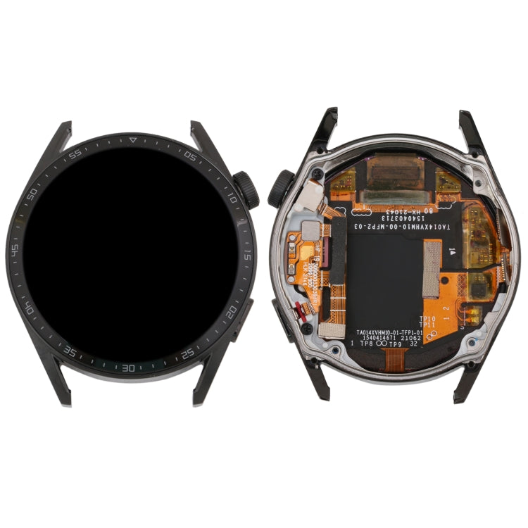 Dual Cable Edition Original LCD Screen and Digitizer Full Assembly With Frame for Huawei Watch GT 3 46mm JPT-B19