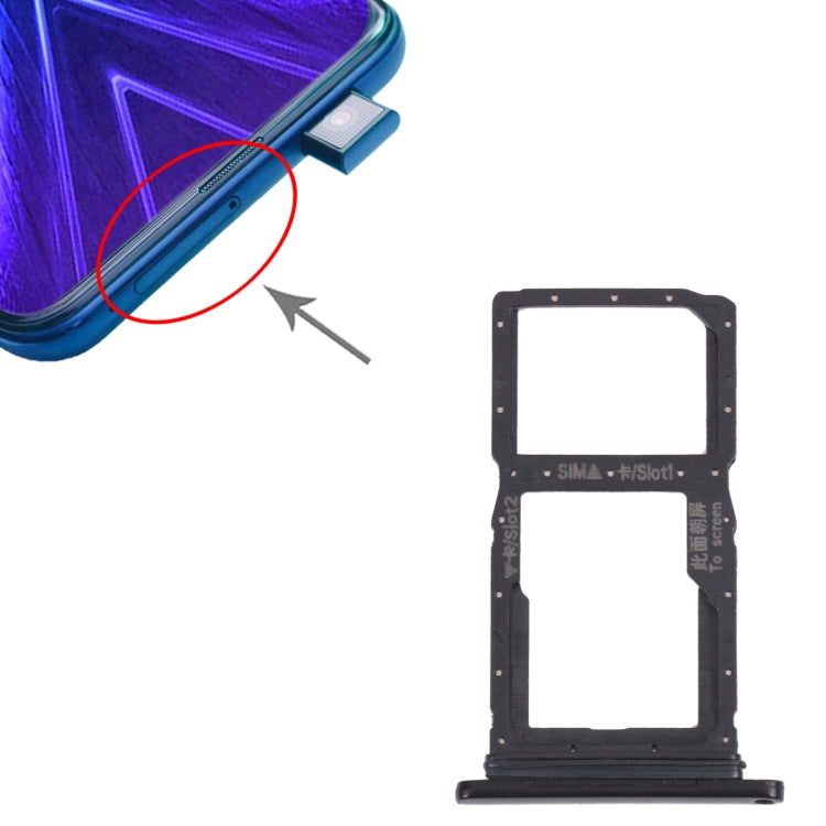 SIM Card Tray + SIM Card Tray / Micro SD Card Tray for Honor 9X