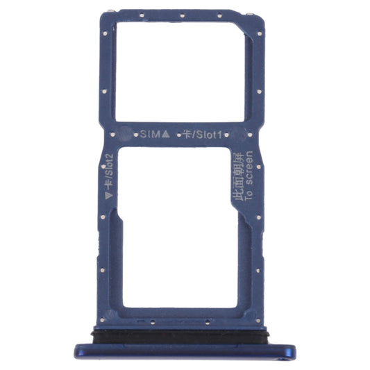 SIM Card Tray + SIM Card Tray / Micro SD Card Tray for Honor 9X, For Honor 9X