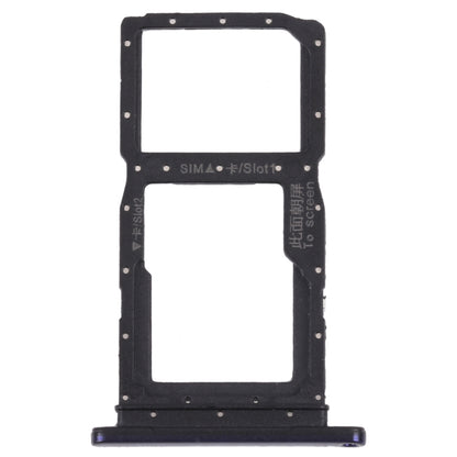 SIM Card Tray + SIM Card Tray / Micro SD Card Tray for Honor 9X, For Honor 9X