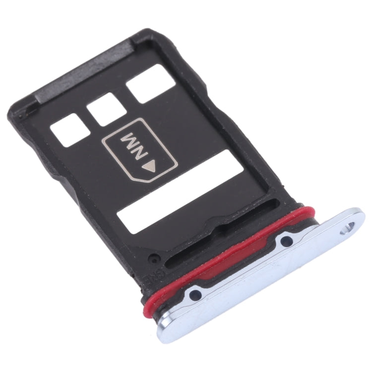 SIM Card Tray + NM Card Tray for Huawei P50 Pro+, For Huawei P50 Pro+