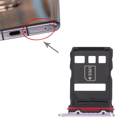SIM Card Tray + NM Card Tray for Huawei P50 Pro, For Huawei P50 Pro