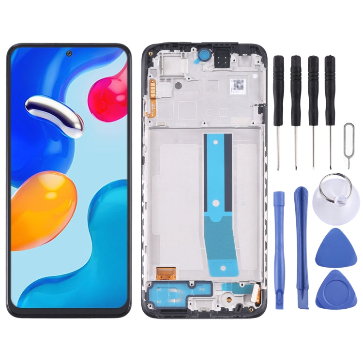 Original LCD Screen and Digitizer Full Assembly with Frame for Xiaomi Redmi Note 11S 4G/Poco M4 Pro , For Xiaomi Redmi Note 11S 4G/Poco M4 Pro (Original)