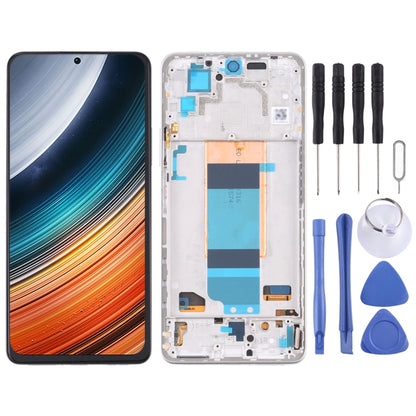 Original LCD Screen and Digitizer Full Assembly with Frame for Xiaomi Redmi K40S