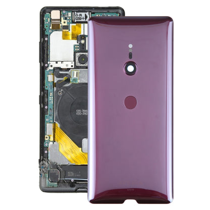 Original Battery Back Cover with Fingerprint for Sony Xperia XZ3, For Sony Xperia XZ3(Original), For Sony XPeria XZ3