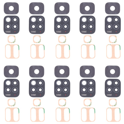 10 PCS Back Camera Lens For Xiaomi Redmi Note 11S 2201117SG 2201117SI, For Xiaomi Redmi Note 11S
