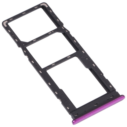 For Infinix S5 Lite X652B X652C SIM Card Tray + SIM Card Tray + Micro SD Card Tray
