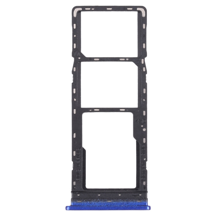 For Infinix Hot 10 Lite X657B SIM Card Tray + SIM Card Tray + Micro SD Card Tray