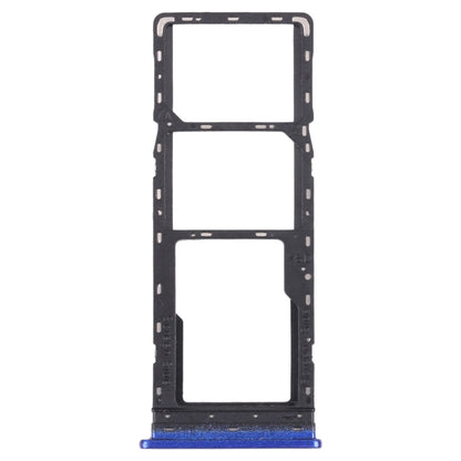 For Infinix Hot 10 Lite X657B SIM Card Tray + SIM Card Tray + Micro SD Card Tray