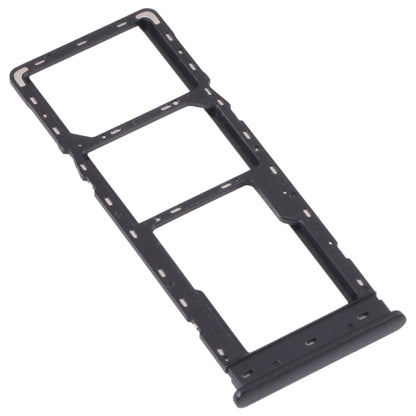 For Tecno Spark 4 Lite KC8S SIM Card Tray + SIM Card Tray + Micro SD Card Tray
