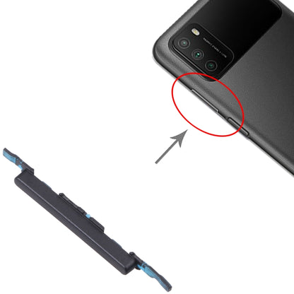 Volume Control Button for Xiaomi Poco M3 M2010J19CG M2010J19CI, For Xiaomi Poco M3