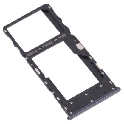 SIM Card Tray + SIM Card Tray / Micro SD Card Tray for TCL 10 5G T790Y T790H, For TCL 10 5G