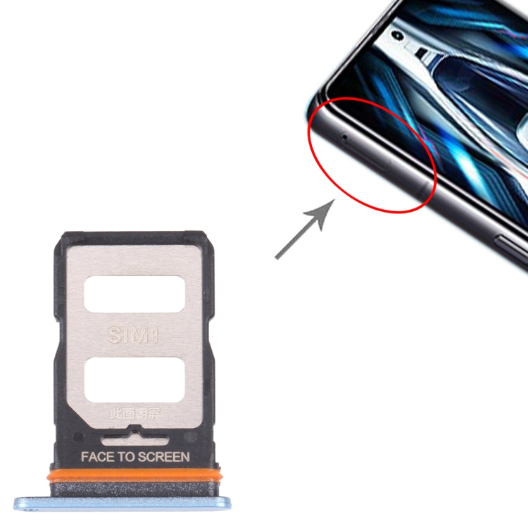 SIM Card Tray + SIM Card Tray for Xiaomi Redmi K50 Gaming, For Xiaomi Redmi K50 Gaming