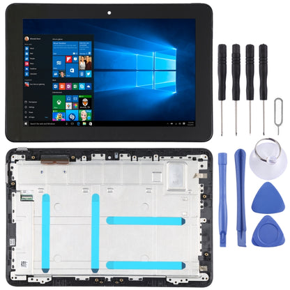 LCD Screen and Digitizer Full Assembly with Frame for Asus Transformer Book T101HA, For Asus Transformer Book T101HA