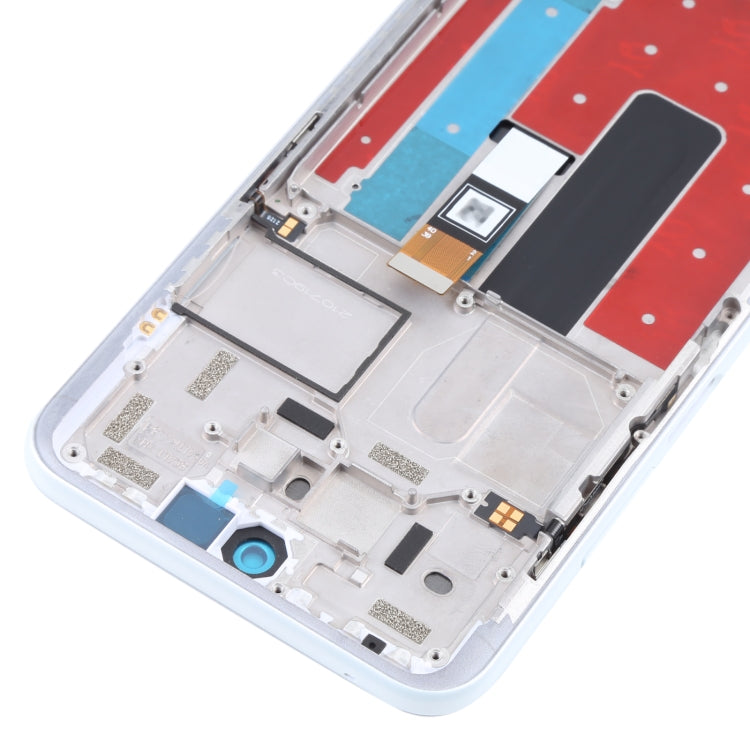 LCD Screen and Digitizer Full Assembly with Frame for Nokia X10 TA-1350 TA-1332, For Nokia X10