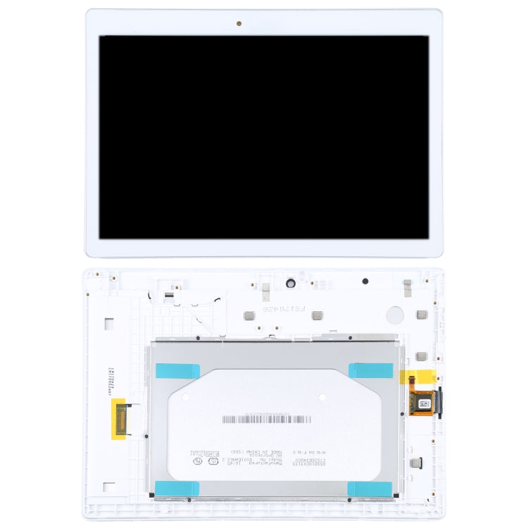 LCD Screen and Digitizer Full Assembly with Frame for Lenovo Tab 2 A10-30 YT3-X30