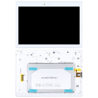 LCD Screen and Digitizer Full Assembly with Frame for Lenovo Tab 2 A10-30 YT3-X30