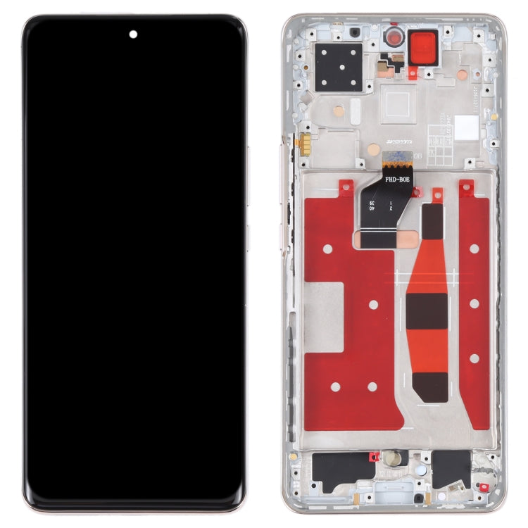 Original LCD Screen and Digitizer Full Assembly with Frame for Honor 60 Pro, For Honor 60 Pro (Original), For Honor 60 Pro