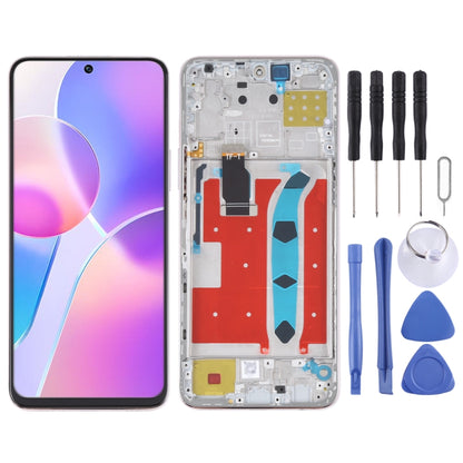 Original LCD Screen and Digitizer Full Assembly with Frame for Honor X30i