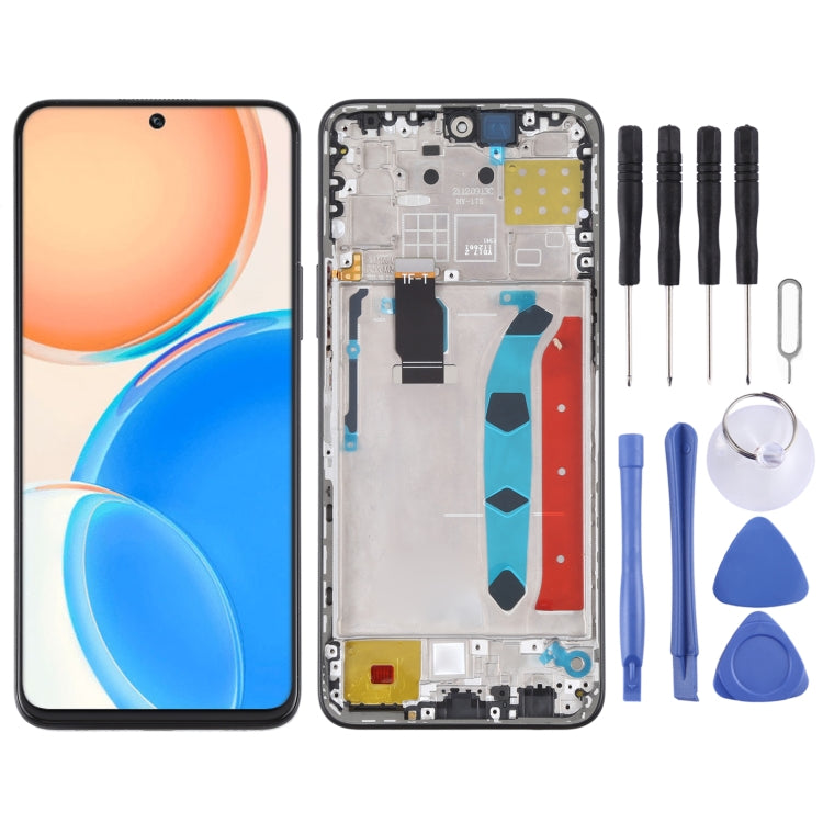 Original LCD Screen and Digitizer Full Assembly with Frame for Honor X8, For Honor X8, For Honor X8(Original)