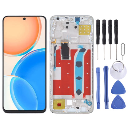Original LCD Screen and Digitizer Full Assembly with Frame for Honor X8, For Honor X8, For Honor X8(Original)