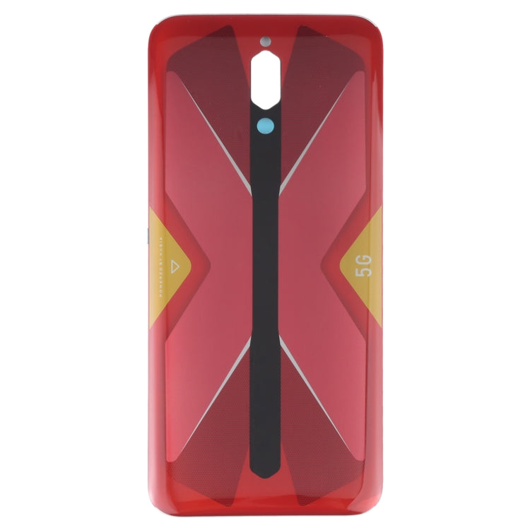 Battery Glass Back Cover for ZTE Nubia RedMagic 5G NX659J, For ZTE Nubia RedMagic 5G(Red)