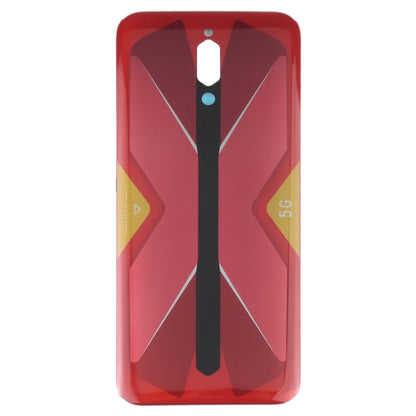 Battery Glass Back Cover for ZTE Nubia RedMagic 5G NX659J, For ZTE Nubia RedMagic 5G(Red)