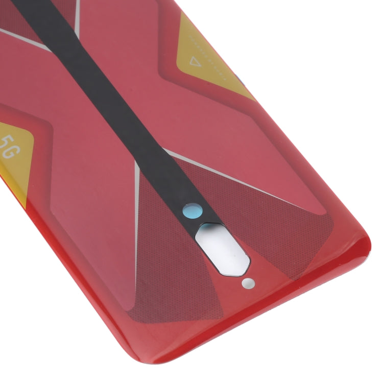 Battery Glass Back Cover for ZTE Nubia RedMagic 5G NX659J, For ZTE Nubia RedMagic 5G(Red)