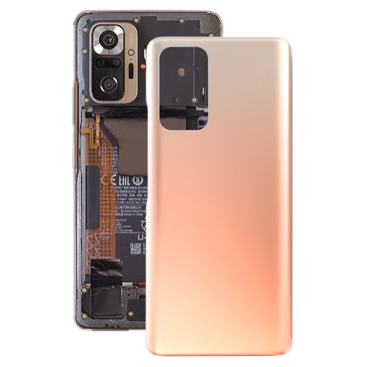 Glass Battery Back Cover for Xiaomi Redmi Note 10 Pro/Redmi Note 10 Pro Max/Redmi Note 10 Pro India, For Xiaomi Redmi Note 10 Pro