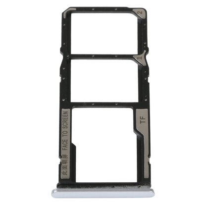 SIM Card Tray + SIM Card Tray + Micro SD Card Tray For Xiaomi Redmi 10A, For Xiaomi Redmi 10A