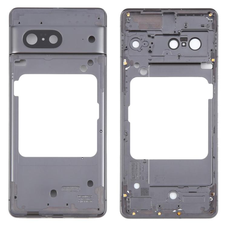 For Google Pixel 7 Front Housing LCD Frame Bezel Plate, For Google Pixel 7 (Silver), For Google Pixel 7
