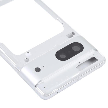 For Google Pixel 7 Front Housing LCD Frame Bezel Plate, For Google Pixel 7 (Silver), For Google Pixel 7