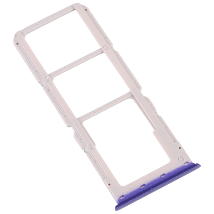 For OPPO A52 4G SIM Card Tray + SIM Card Tray + Micro SD Card Tray, For OPPO A52 4G