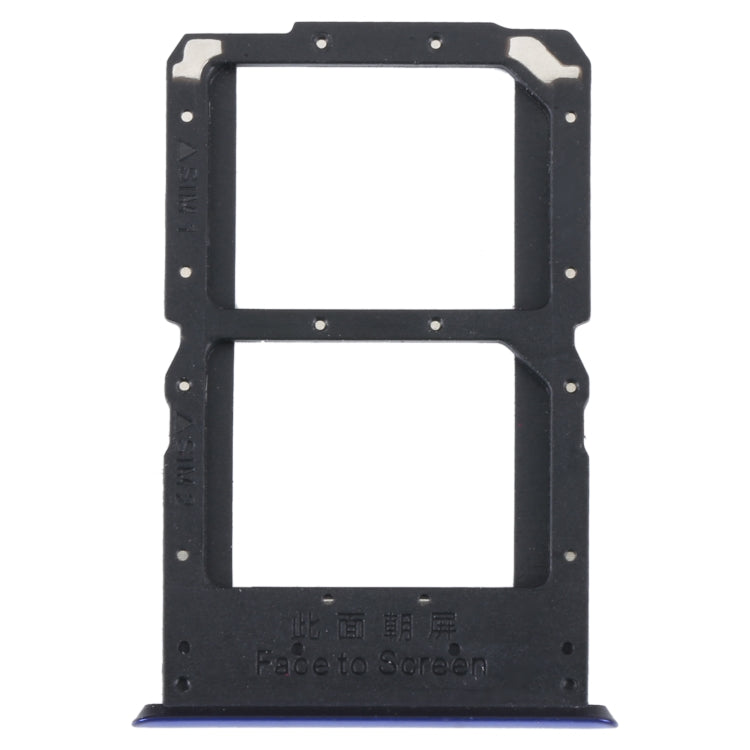 For OPPO Reno SIM Card Tray + SIM / Micro SD Card Tray