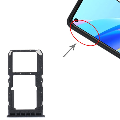 For OPPO A96 4G SIM Card Tray + SIM / Micro SD Card Tray, For OPPO A96 4G