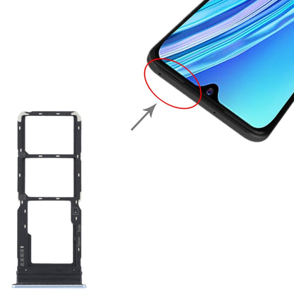 For vivo Y21 2021 / Y21S / Y21T / Y21T India SIM Card Tray + SIM Card Tray + Micro SD Card Tray