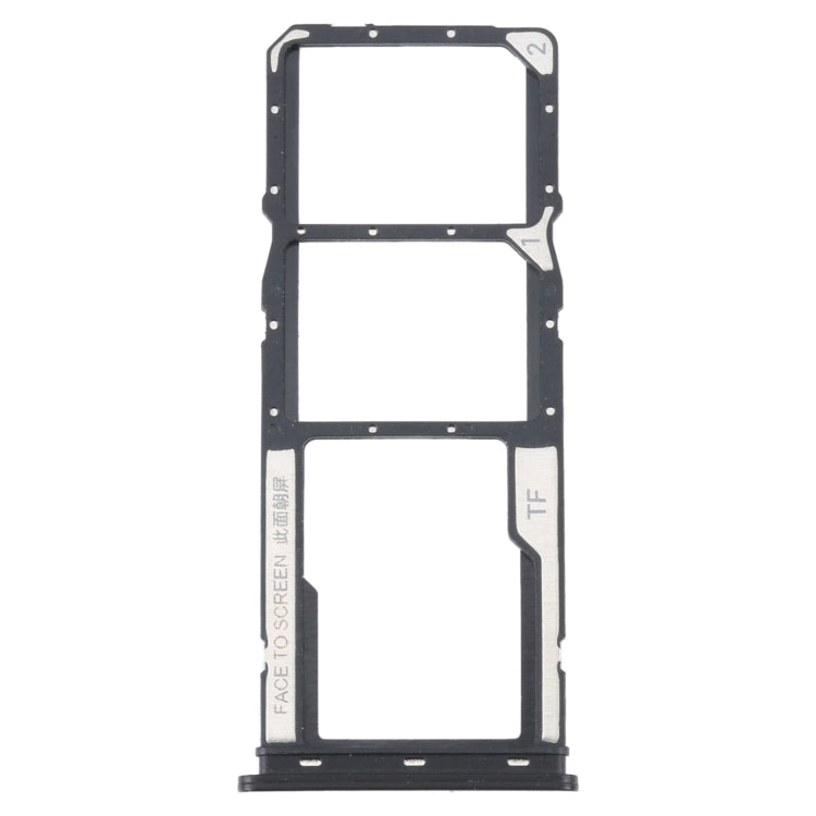 For Xiaomi Redmi A1 2022 / Redmi A1+ SIM Card Tray + SIM Card Tray + Micro SD Card Tray