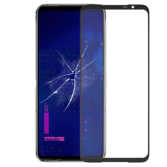 For Asus ROG Phone 6 Pro Front Screen Outer Glass Lens with OCA Optically Clear Adhesive, For Asus ROG Phone 6 Pro