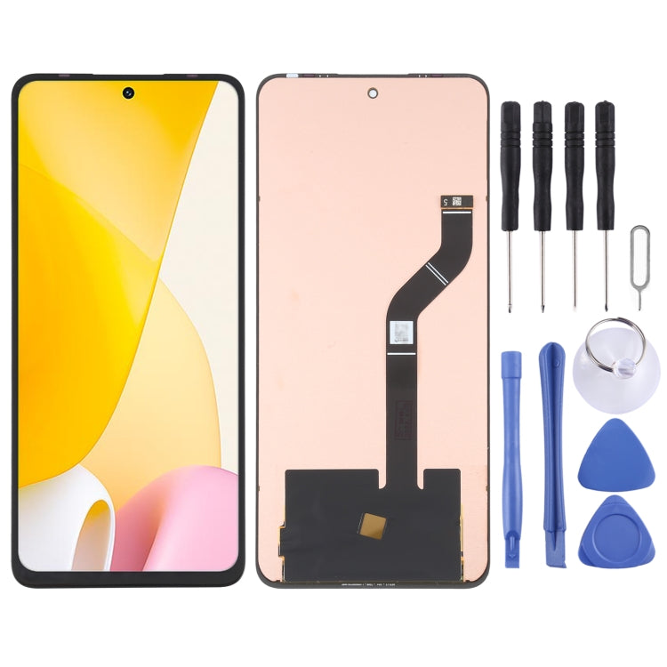 Original AMOLED LCD Screen For Xiaomi 12 Lite with Digitizer Full Assembly, For Xiaomi 12 Lite(Original)