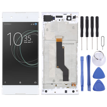 Original LCD Screen For Sony Xperia XA1 G3116 Digitizer Full Assembly with Frame, For Sony Xperia XA1(Original)