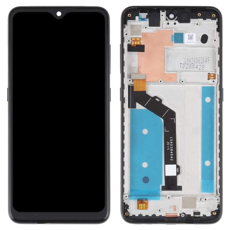 Original LCD Screen For Nokia 7.2 / 6.2 Digitizer Full Assembly with Frame, For Nokia 7.2 / 6.2